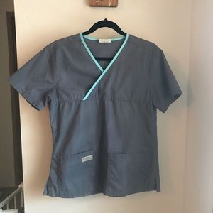 Urbane scrub top